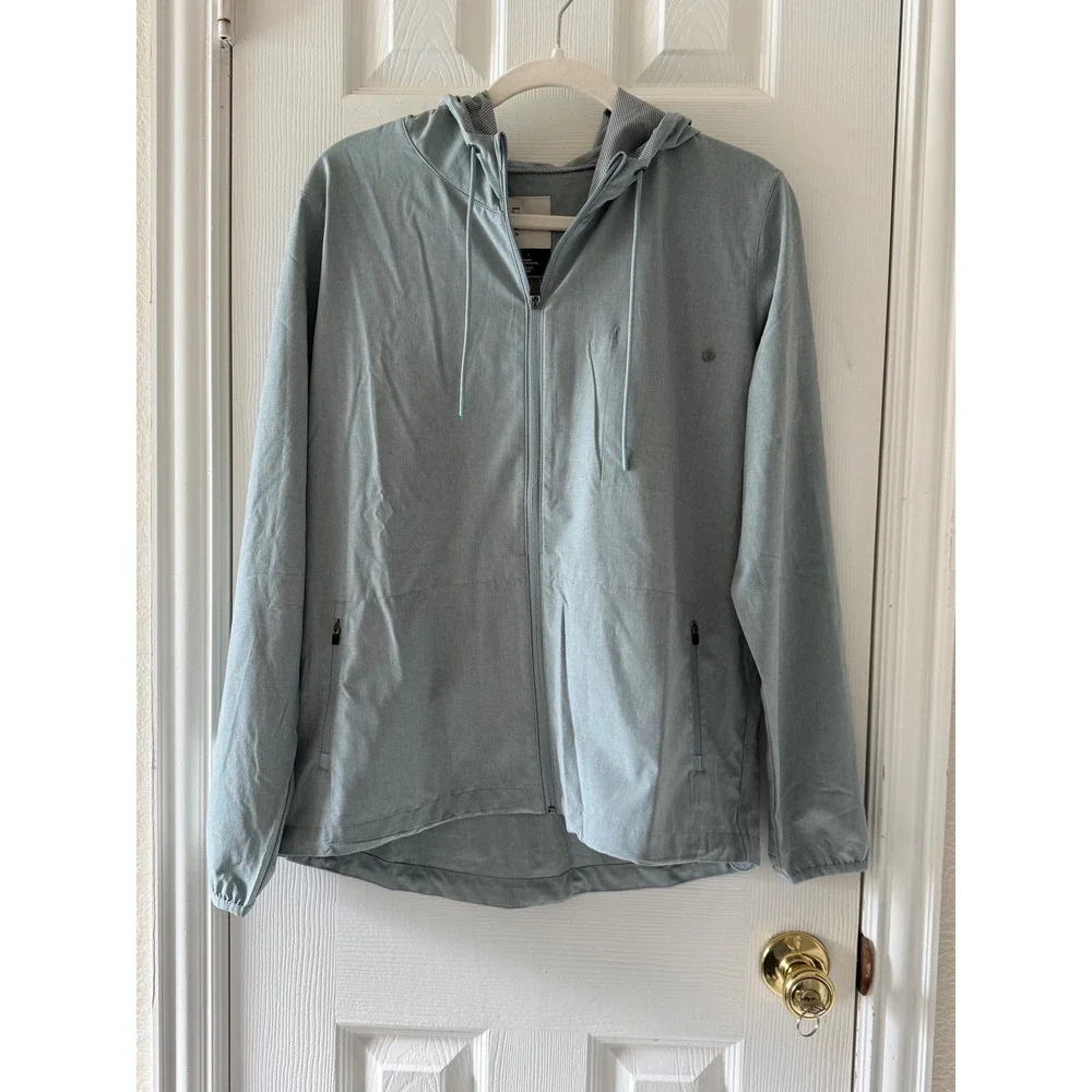 Vuori Gray Performance Jacket Trainer Shell - Picture 2 of 9